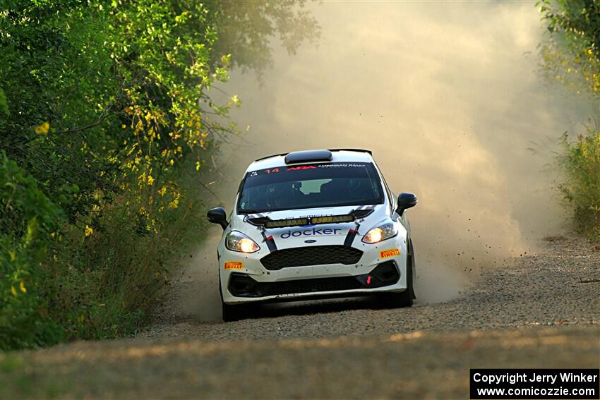 Georgie Megennis / Michael Szewczyk Ford Fiesta Rally3 on SS7, Refuge II.