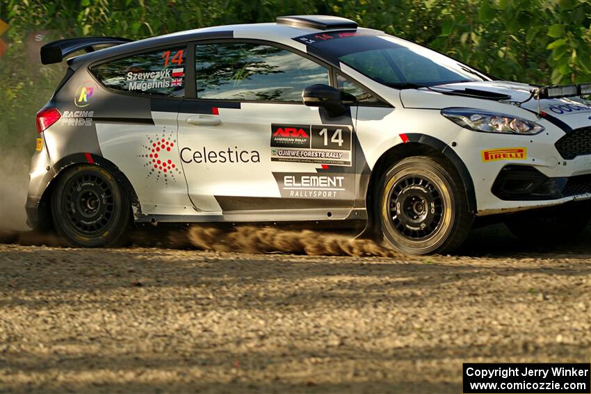 Georgie Megennis / Michael Szewczyk Ford Fiesta Rally3 on SS7, Refuge II.