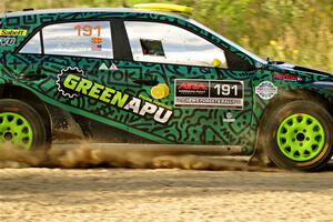 Alastair Scully / Stefan Trajkov Hyundai i20 R5 on SS7, Refuge II.