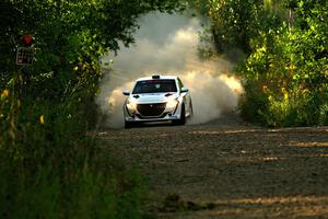 Sean Donnelly / Zach Pfeil Peugeot 208 Rally4 on SS7, Refuge II.