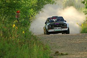 Seamus Burke / Gary McElhinney Ford Escort Mk II on SS7, Refuge II.
