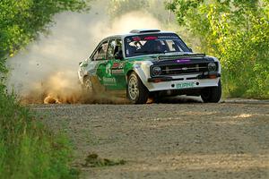 Seamus Burke / Gary McElhinney Ford Escort Mk II on SS7, Refuge II.