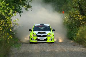 Vincent Trudel / Glen Ray Subaru WRX STi on SS7, Refuge II.