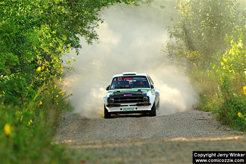Seamus Burke / Gary McElhinney Ford Escort Mk II on SS7, Refuge II.