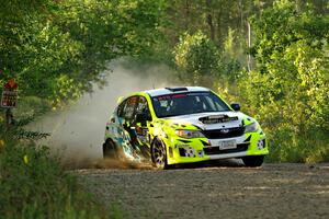 Vincent Trudel / Glen Ray Subaru WRX STi on SS7, Refuge II.