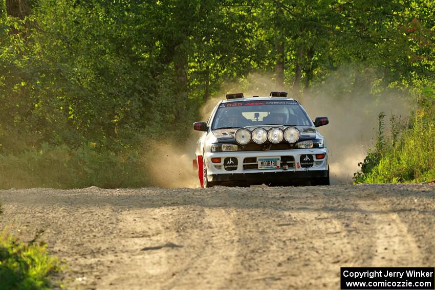 Aidan Hicks / John Hicks Subaru Impreza Wagon on SS7, Refuge II.