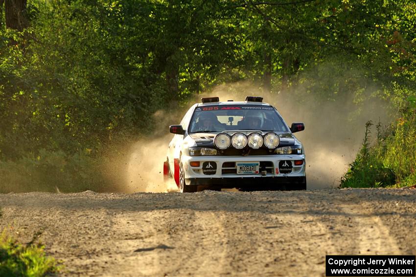 Aidan Hicks / John Hicks Subaru Impreza Wagon on SS7, Refuge II.