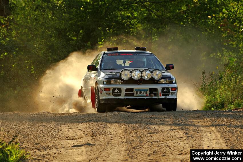 Aidan Hicks / John Hicks Subaru Impreza Wagon on SS7, Refuge II.
