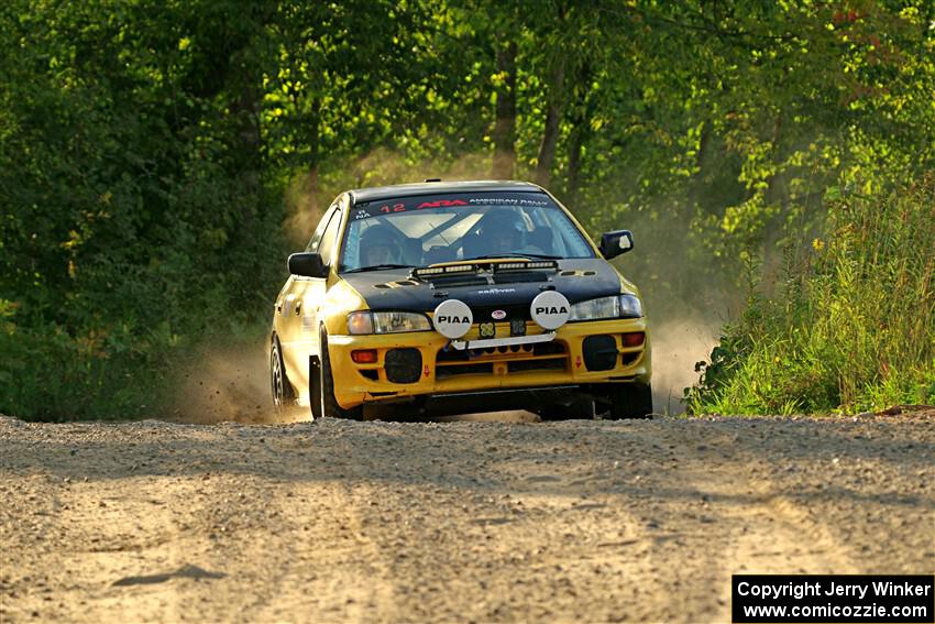 Steve Gingras / Katie Gingras Subaru Impreza on SS7, Refuge II.