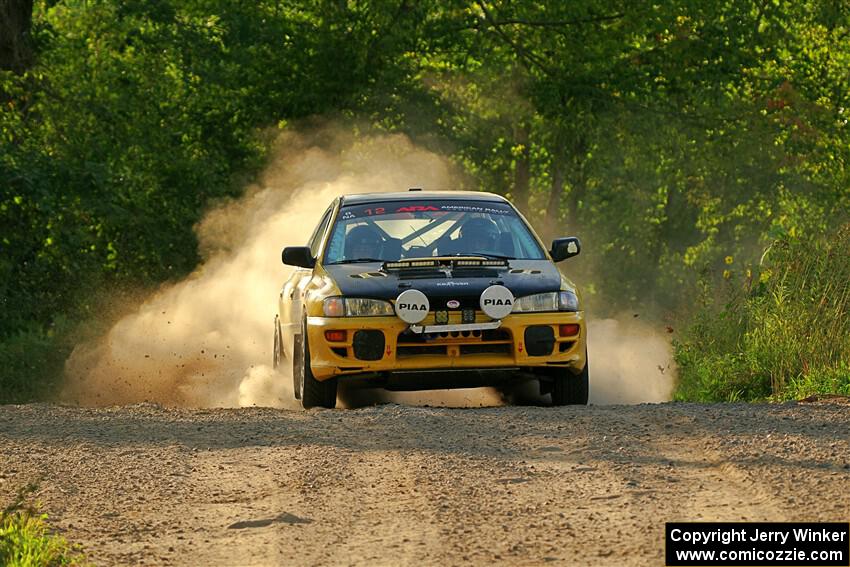 Steve Gingras / Katie Gingras Subaru Impreza on SS7, Refuge II.