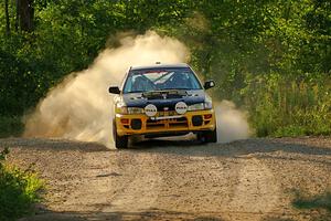 Steve Gingras / Katie Gingras Subaru Impreza on SS7, Refuge II.