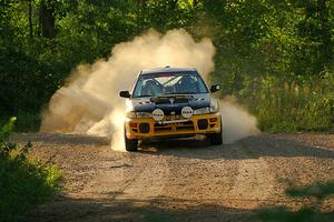 Steve Gingras / Katie Gingras Subaru Impreza on SS7, Refuge II.