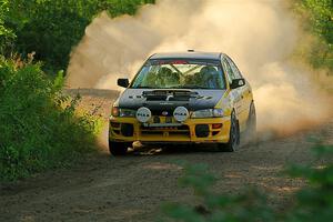 Steve Gingras / Katie Gingras Subaru Impreza on SS7, Refuge II.