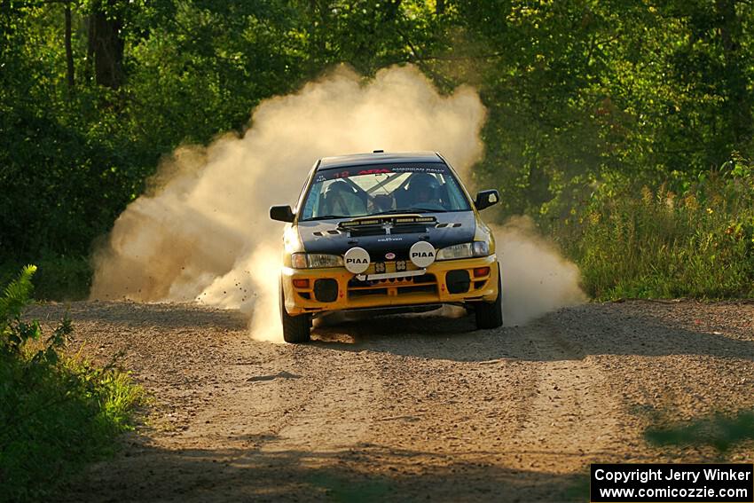 Steve Gingras / Katie Gingras Subaru Impreza on SS7, Refuge II.