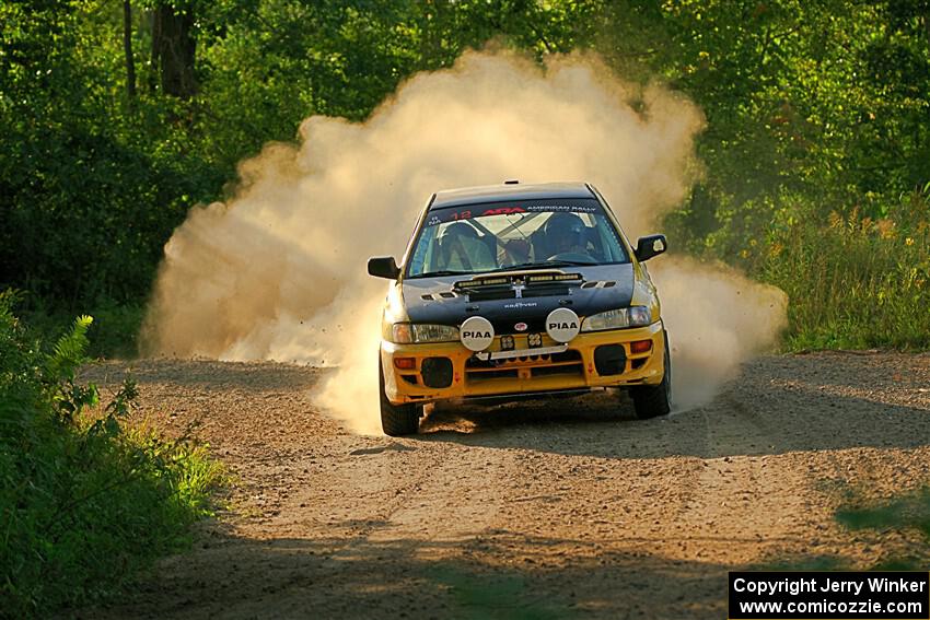 Steve Gingras / Katie Gingras Subaru Impreza on SS7, Refuge II.