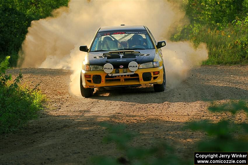 Steve Gingras / Katie Gingras Subaru Impreza on SS7, Refuge II.