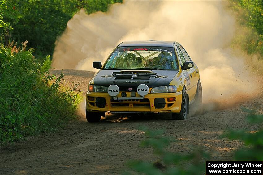 Steve Gingras / Katie Gingras Subaru Impreza on SS7, Refuge II.