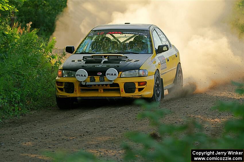 Steve Gingras / Katie Gingras Subaru Impreza on SS7, Refuge II.