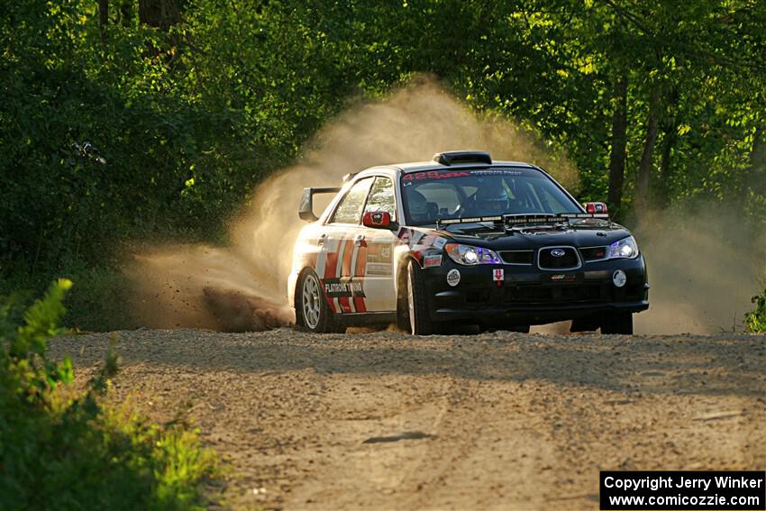 Scott Crouch / Elizabeth Crouch Subaru WRX on SS7, Refuge II.