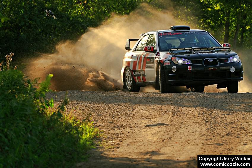 Scott Crouch / Elizabeth Crouch Subaru WRX on SS7, Refuge II.