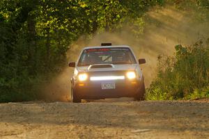 Josh Nykanen / Corey Morris VW GTI on SS7, Refuge II.