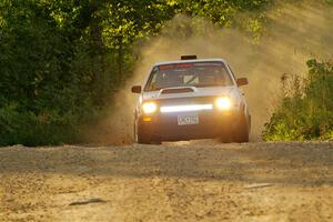 Josh Nykanen / Corey Morris VW GTI on SS7, Refuge II.