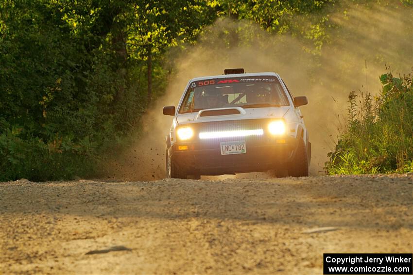 Josh Nykanen / Corey Morris VW GTI on SS7, Refuge II.