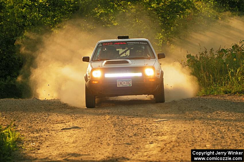 Josh Nykanen / Corey Morris VW GTI on SS7, Refuge II.