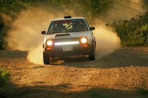Josh Nykanen / Corey Morris VW GTI on SS7, Refuge II.