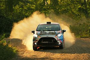 Mark Tabor / Kathryn Hansen Ford Fiesta ST on SS7, Refuge II.