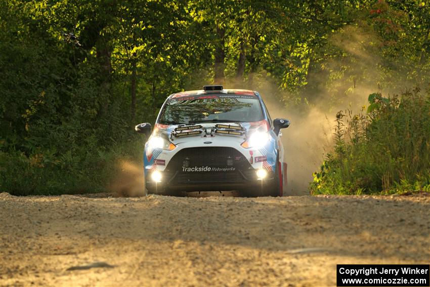 Mark Tabor / Kathryn Hansen Ford Fiesta ST on SS7, Refuge II.