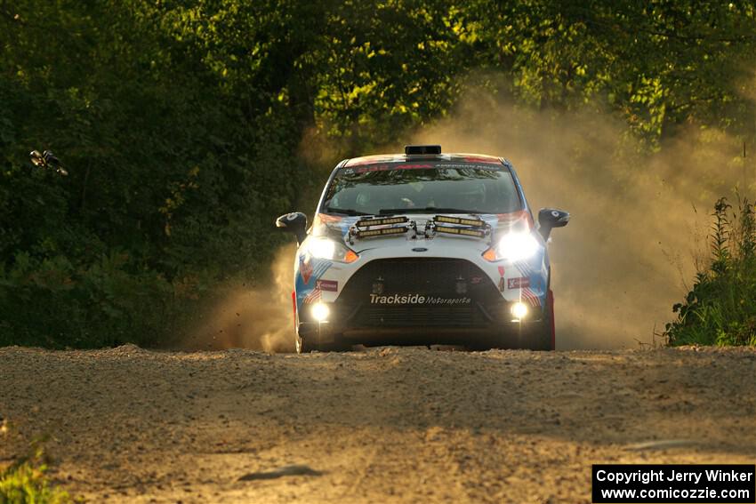 Mark Tabor / Kathryn Hansen Ford Fiesta ST on SS7, Refuge II.