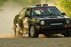 Andy Cowan / John Vinti VW Jetta VR6 on SS7, Refuge II.