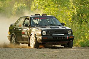 Andy Cowan / John Vinti VW Jetta VR6 on SS7, Refuge II.