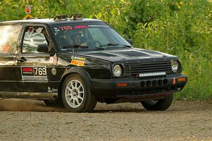 Andy Cowan / John Vinti VW Jetta VR6 on SS7, Refuge II.