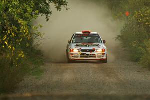 Richard Donovan / Greg Donovan Subaru Impreza on SS7, Refuge II.
