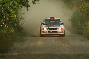 Richard Donovan / Greg Donovan Subaru Impreza on SS7, Refuge II.