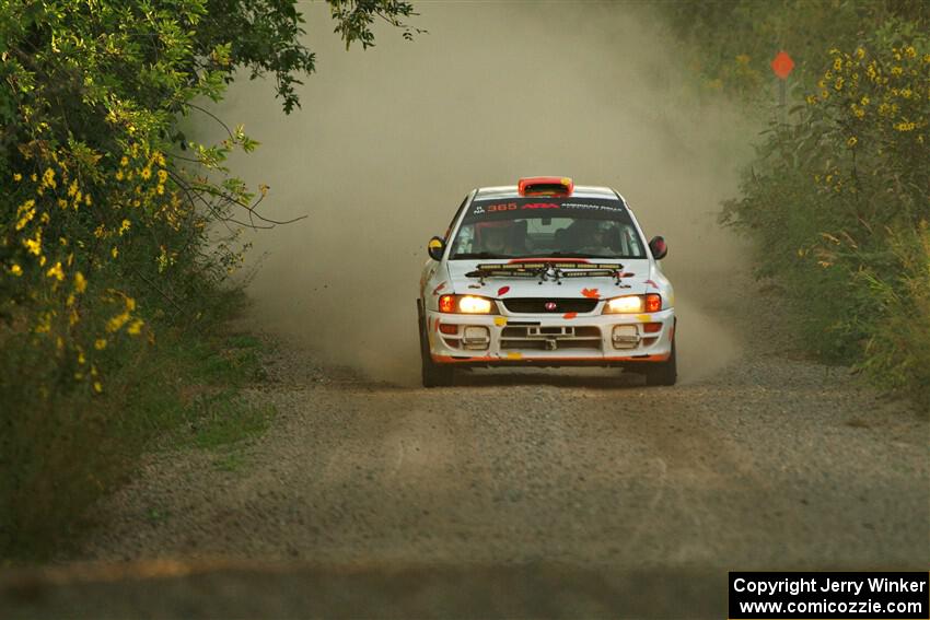 Richard Donovan / Greg Donovan Subaru Impreza on SS7, Refuge II.