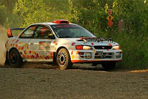 Richard Donovan / Greg Donovan Subaru Impreza on SS7, Refuge II.