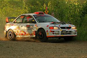 Richard Donovan / Greg Donovan Subaru Impreza on SS7, Refuge II.
