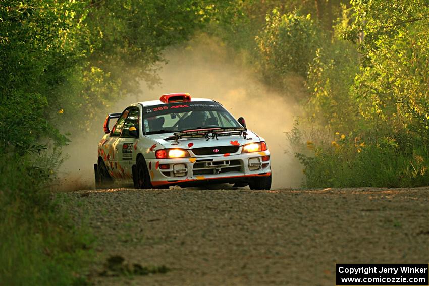 Richard Donovan / Greg Donovan Subaru Impreza on SS7, Refuge II.
