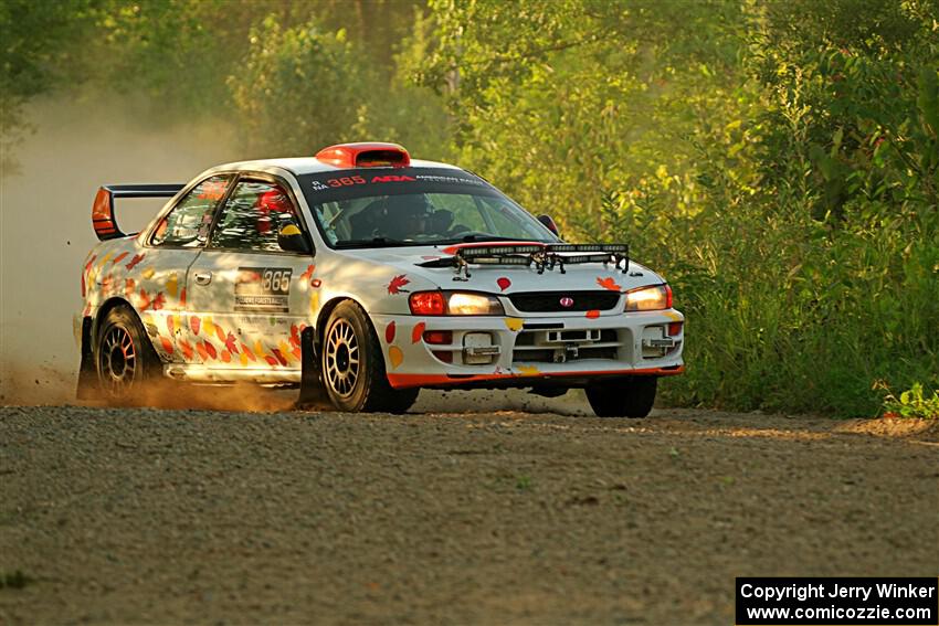 Richard Donovan / Greg Donovan Subaru Impreza on SS7, Refuge II.