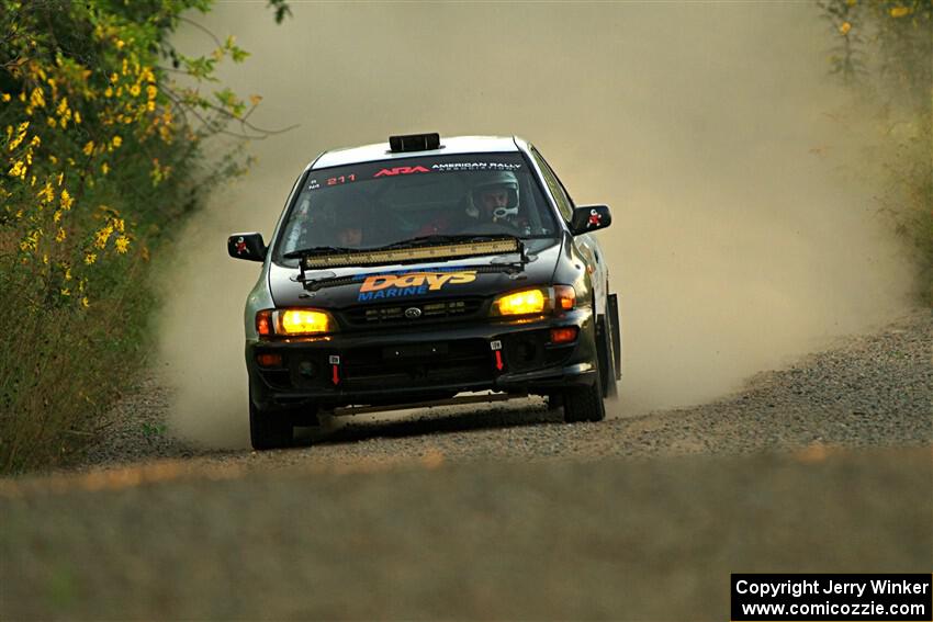 Jack Nelson / Isaac Zink Subaru Impreza on SS7, Refuge II.