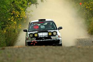 Peter Farrow / Jackson Sedivy Subaru WRX on SS7, Refuge II.