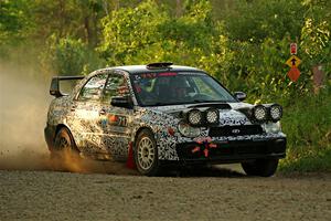 Peter Farrow / Jackson Sedivy Subaru WRX on SS7, Refuge II.