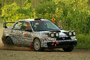 Peter Farrow / Jackson Sedivy Subaru WRX on SS7, Refuge II.