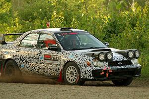 Peter Farrow / Jackson Sedivy Subaru WRX on SS7, Refuge II.