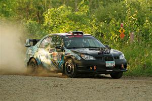Matt James / Jackie James Subaru Impreza on SS7, Refuge II.