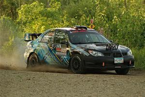 Matt James / Jackie James Subaru Impreza on SS7, Refuge II.