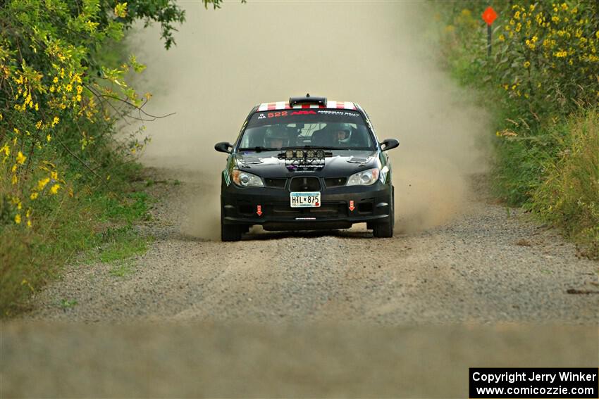 Matt James / Jackie James Subaru Impreza on SS7, Refuge II.